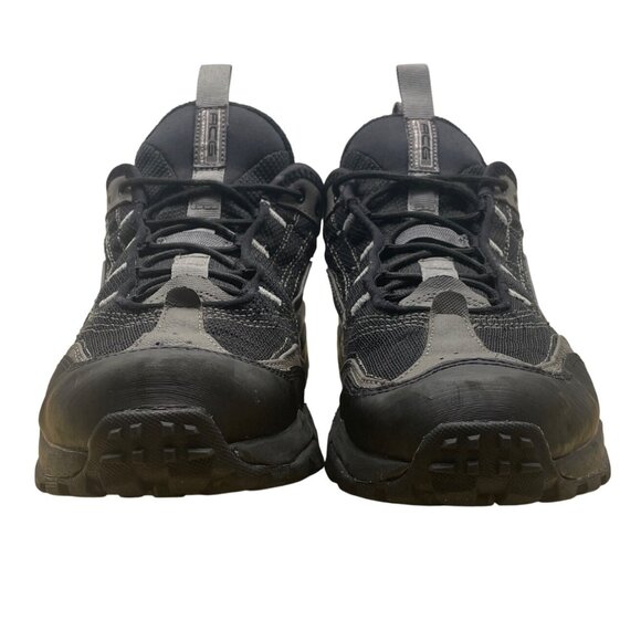 Nike Air Mens Black & Gray Gore-Tex XCR Kahtoola Ice Grips Hiking Shoes Sz 12.5 - Picture 2 of 11